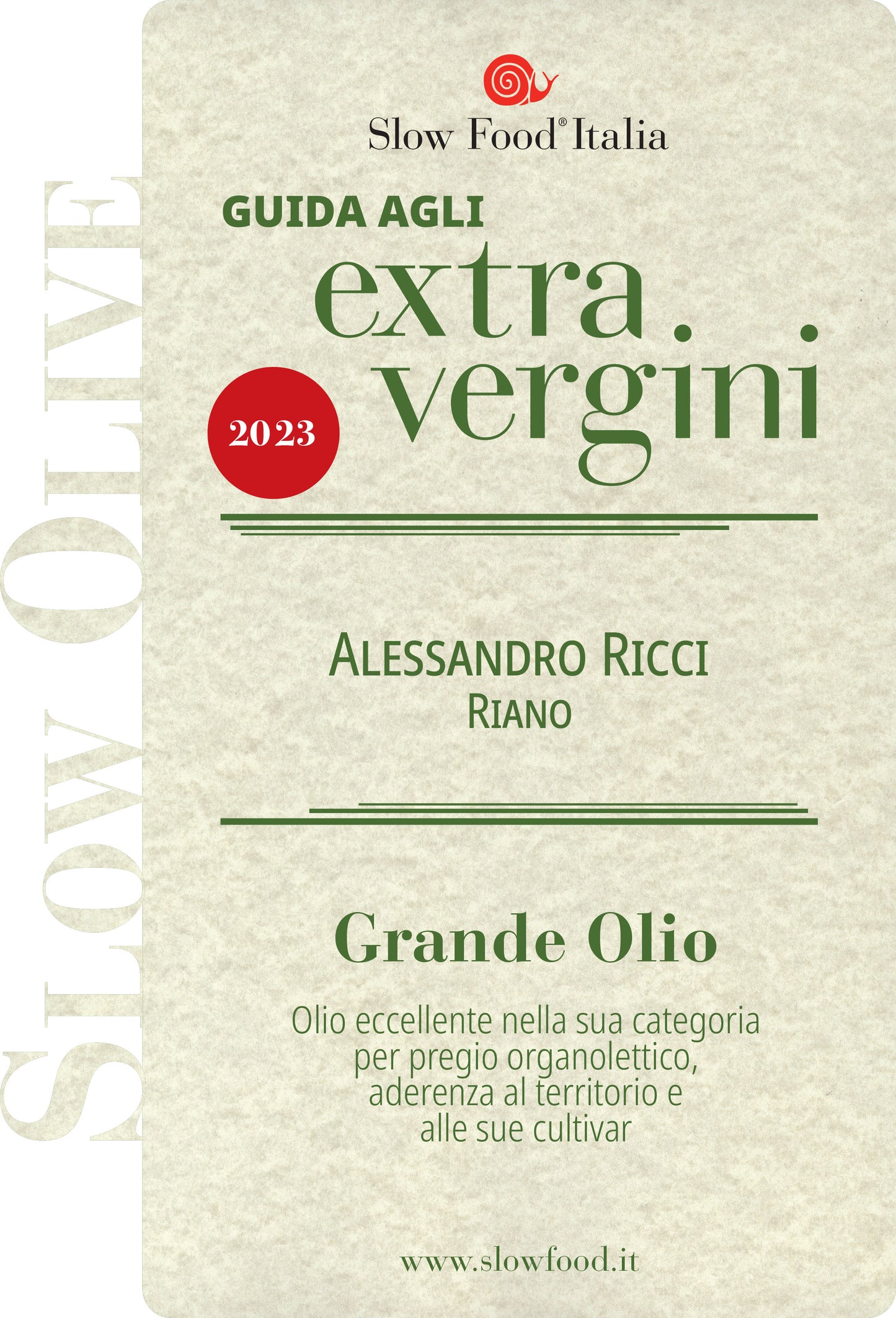 RIANO EVO 100% Italiano 0,5 Lt