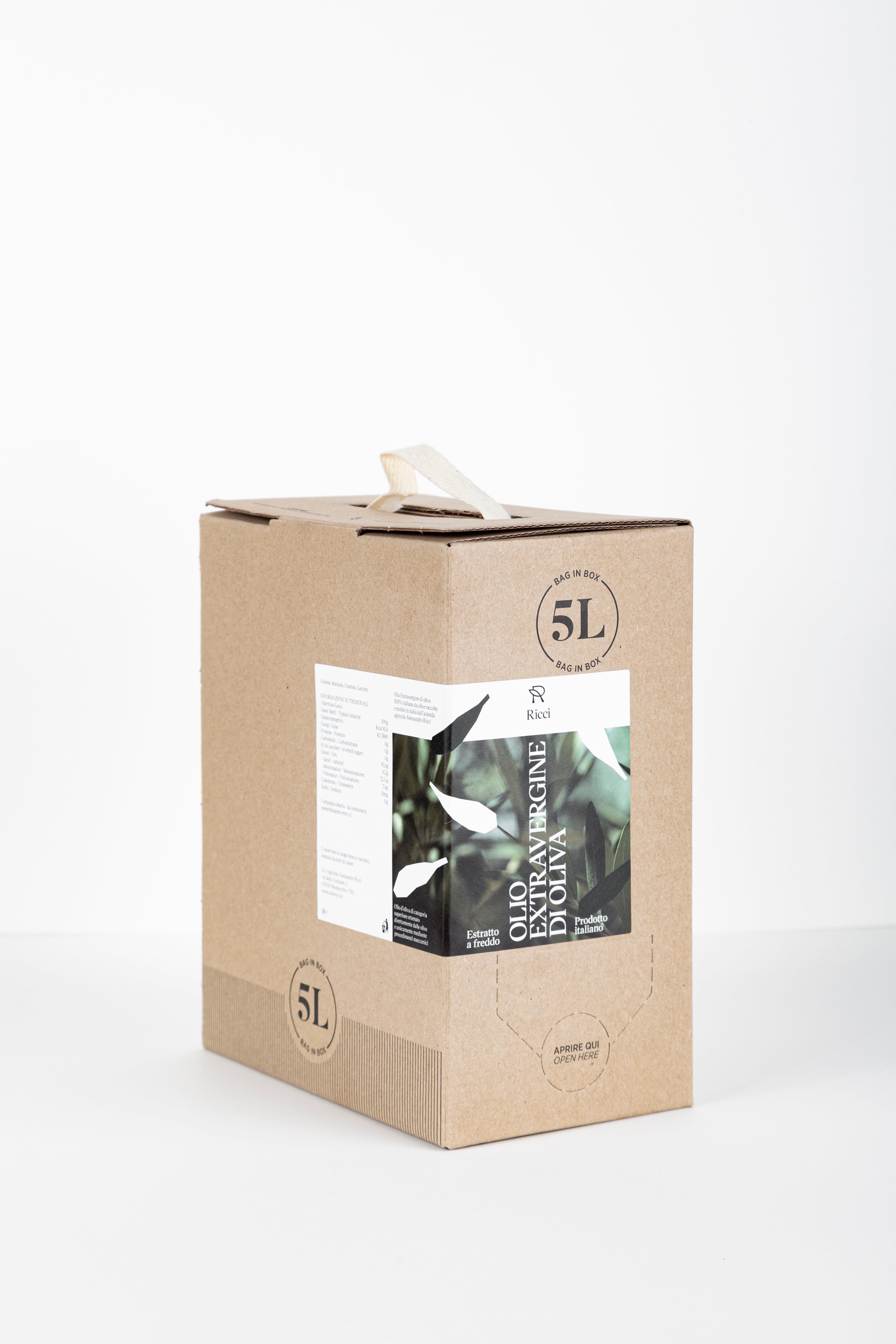 Bag in Box Olio EVO 5 lt